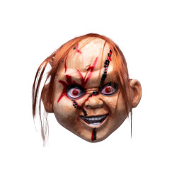 Maska hororové postavy s vlasy